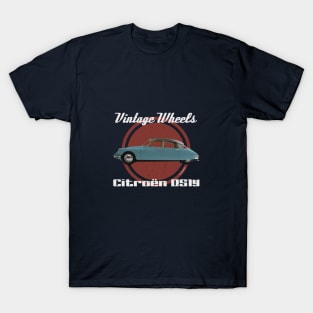 Vintage Wheels - Citroën DS 19 T-Shirt